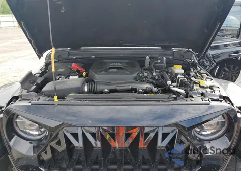 2021 Jeep Wrangler Unlimited Sahara z USA, uszkodzony, nr VIN 1C4HJXEN6MW509591